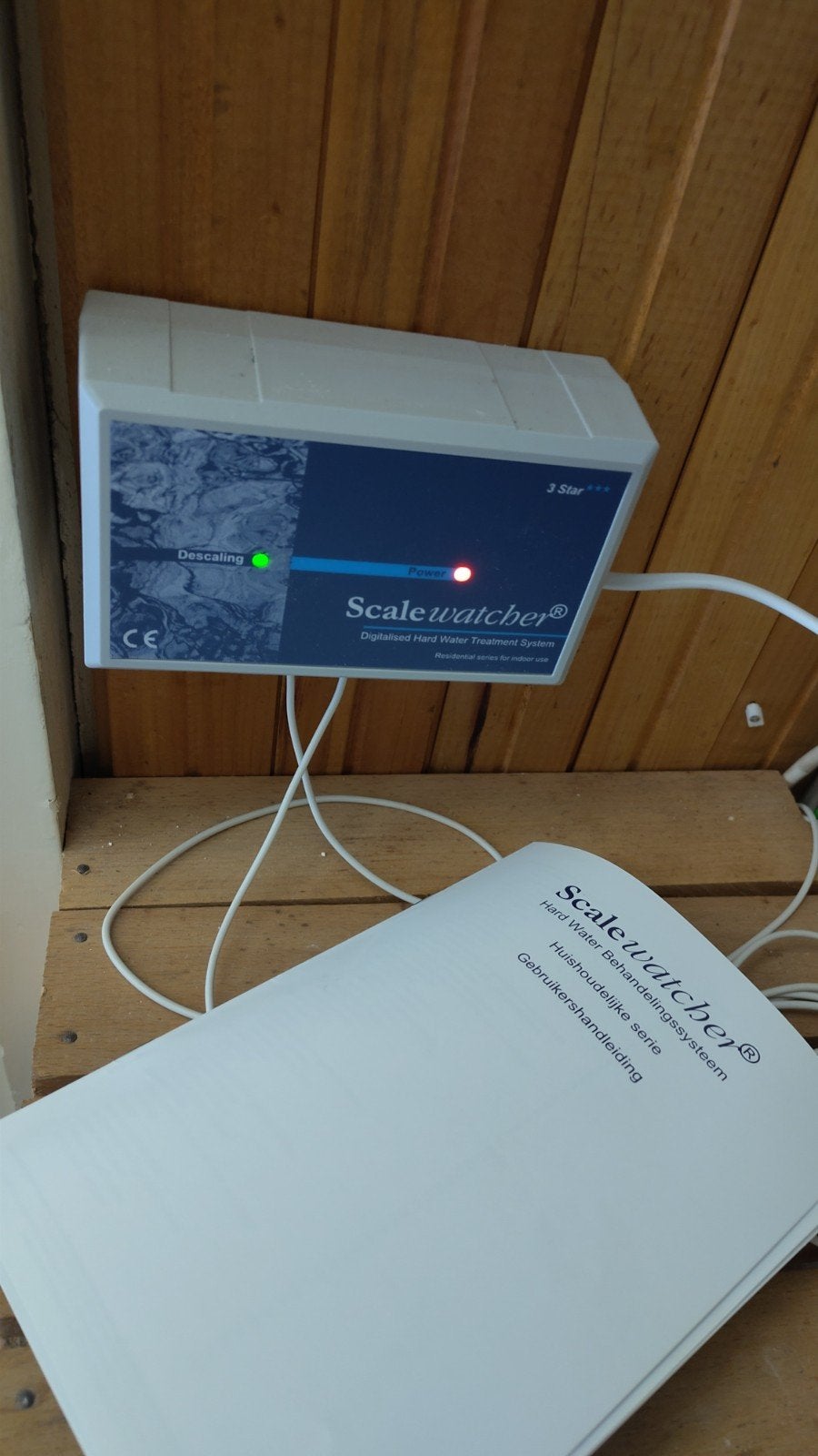 Scalewatcher 3 Star Digitale Waterontharder, Witgoed en Apparatuur, Waterontharders, Ophalen of Verzenden, Gebruikt, Elektrische waterontharder