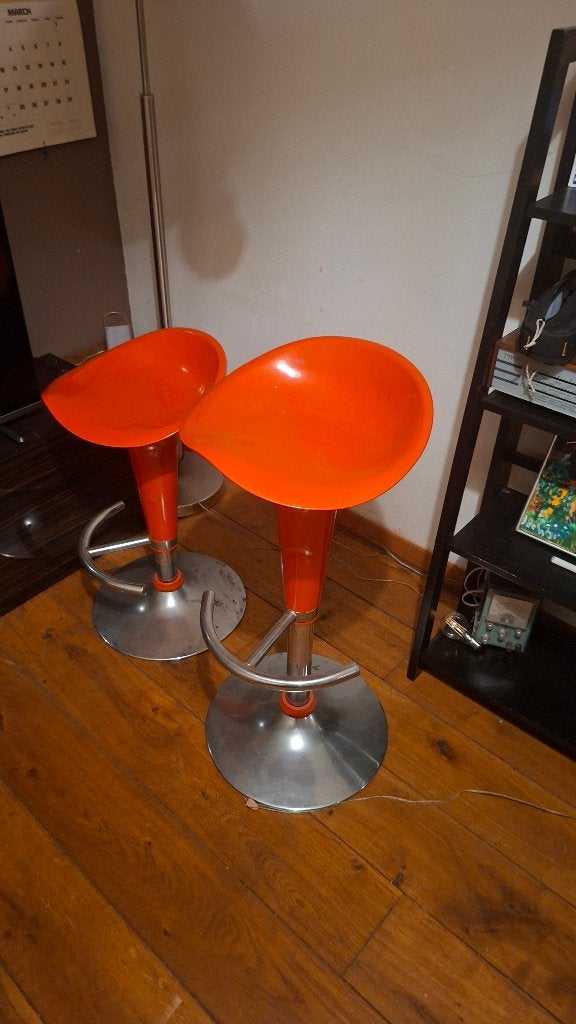 barkruk, 1 kruk, Ophalen of Verzenden, Gebruikt, 60 tot 90 cm