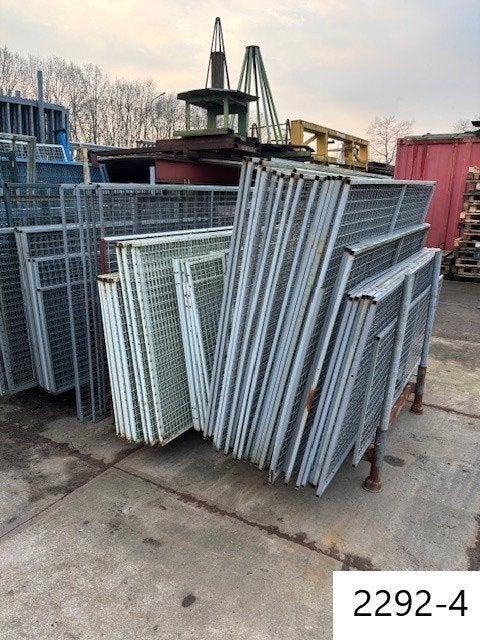 2292. Gaaspaneel / Hek gegalvaniseerd / Gaas paneel, Ophalen, Gebruikt, 20 meter of meer