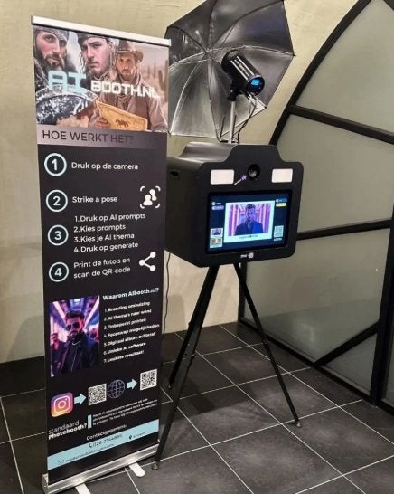 AI Photobooth - Te Koop - Inclusief training, Ophalen, Nieuw, Overige