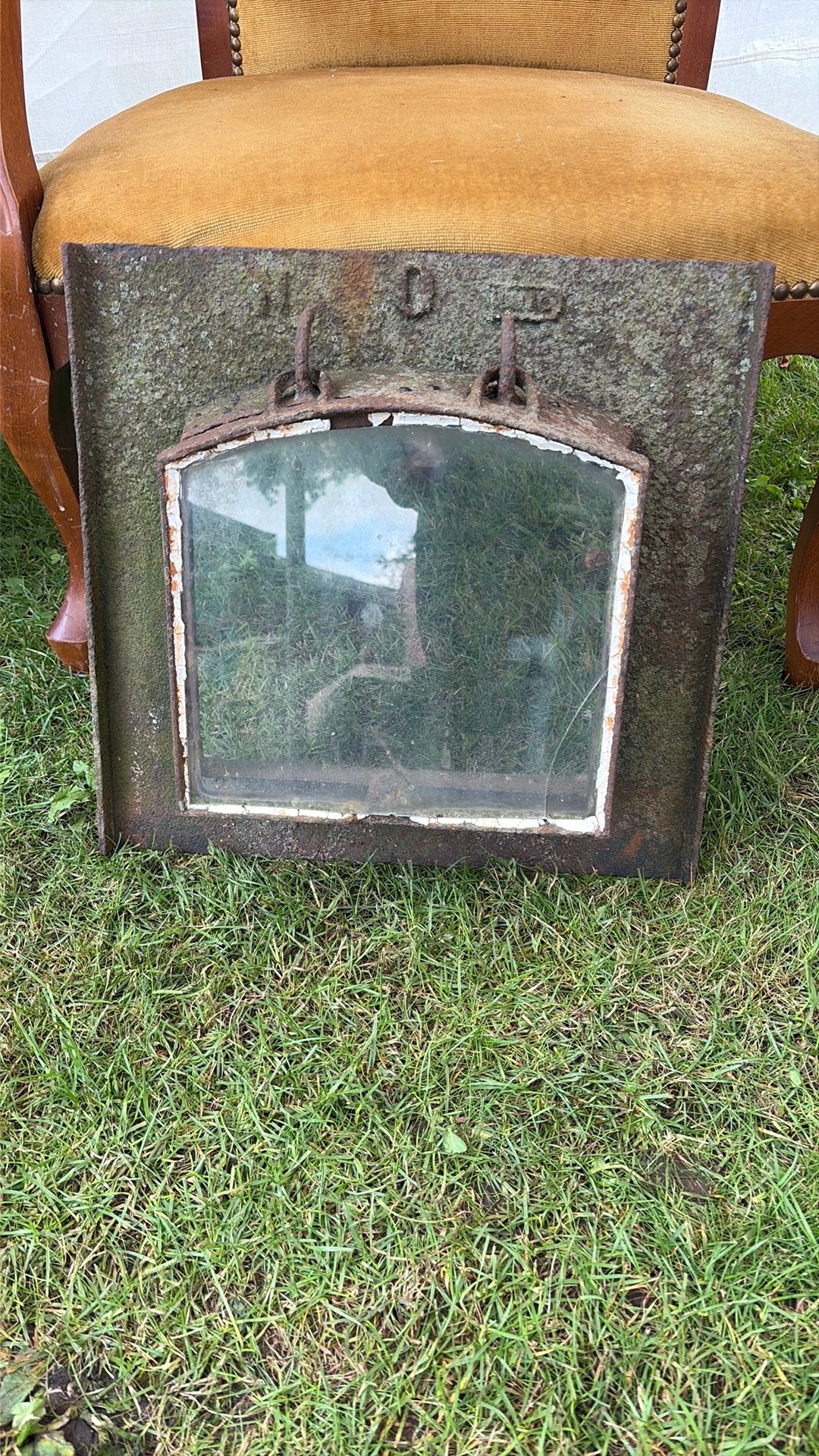 Oud dakraampje, Doe-het-zelf en Verbouw, Glas en Ramen, Ophalen, Gebruikt, Minder dan 80 cm