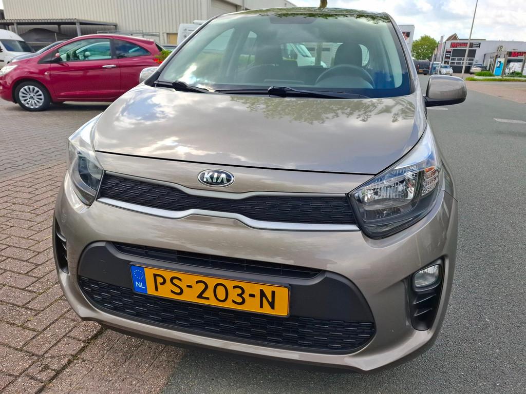 Kia Picanto 1.0 CVVT EconomyPlusLine AIRCO/5 DEURS!, Voorwielaandrijving, Stof, Gebruikt, 4 stoelen