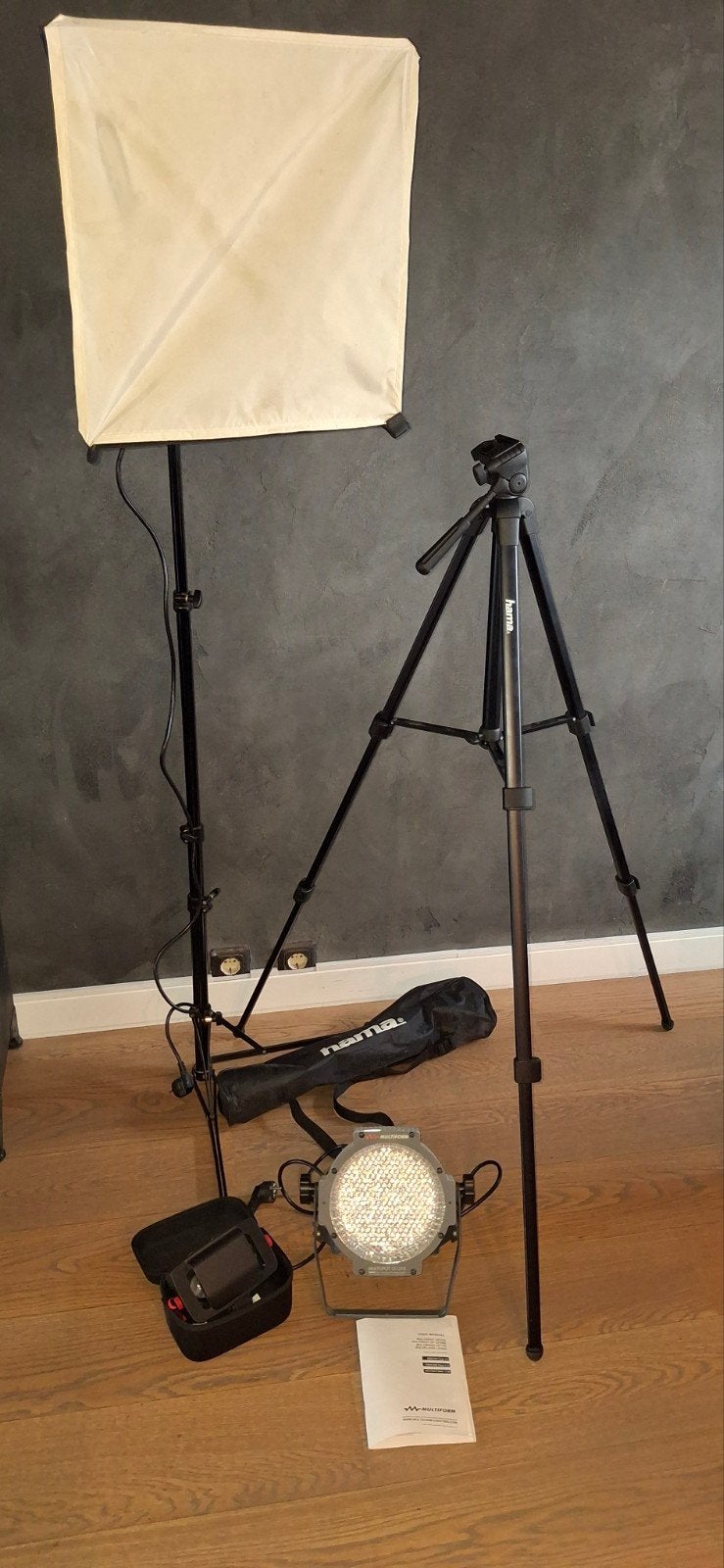 Fotografie divers, Audio, Tv en Foto, Fotografie | Fotostudio en Toebehoren, Ophalen, Gebruikt, Inclusief lampen, Overige typen