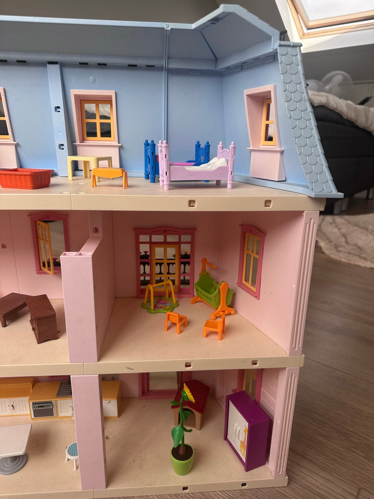Playmobil Poppenhuis met veel meubels en poppetjes