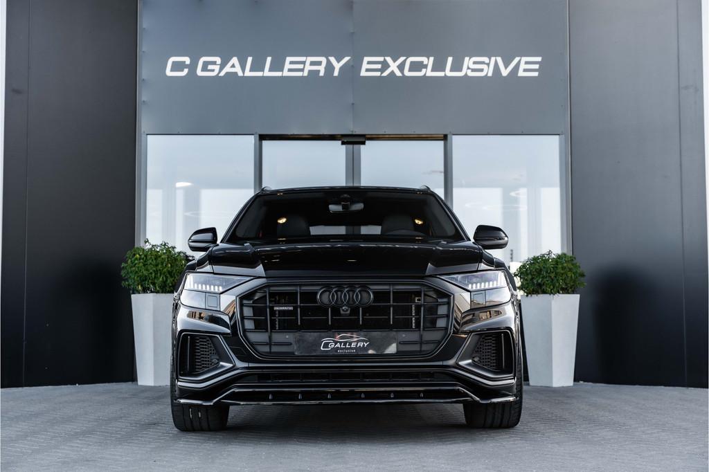 Audi Q8 55 TFSI e quattro Pro Line - S Line | 23" Concaver |, Automaat, Gebruikt, 2995 cc, Zwart