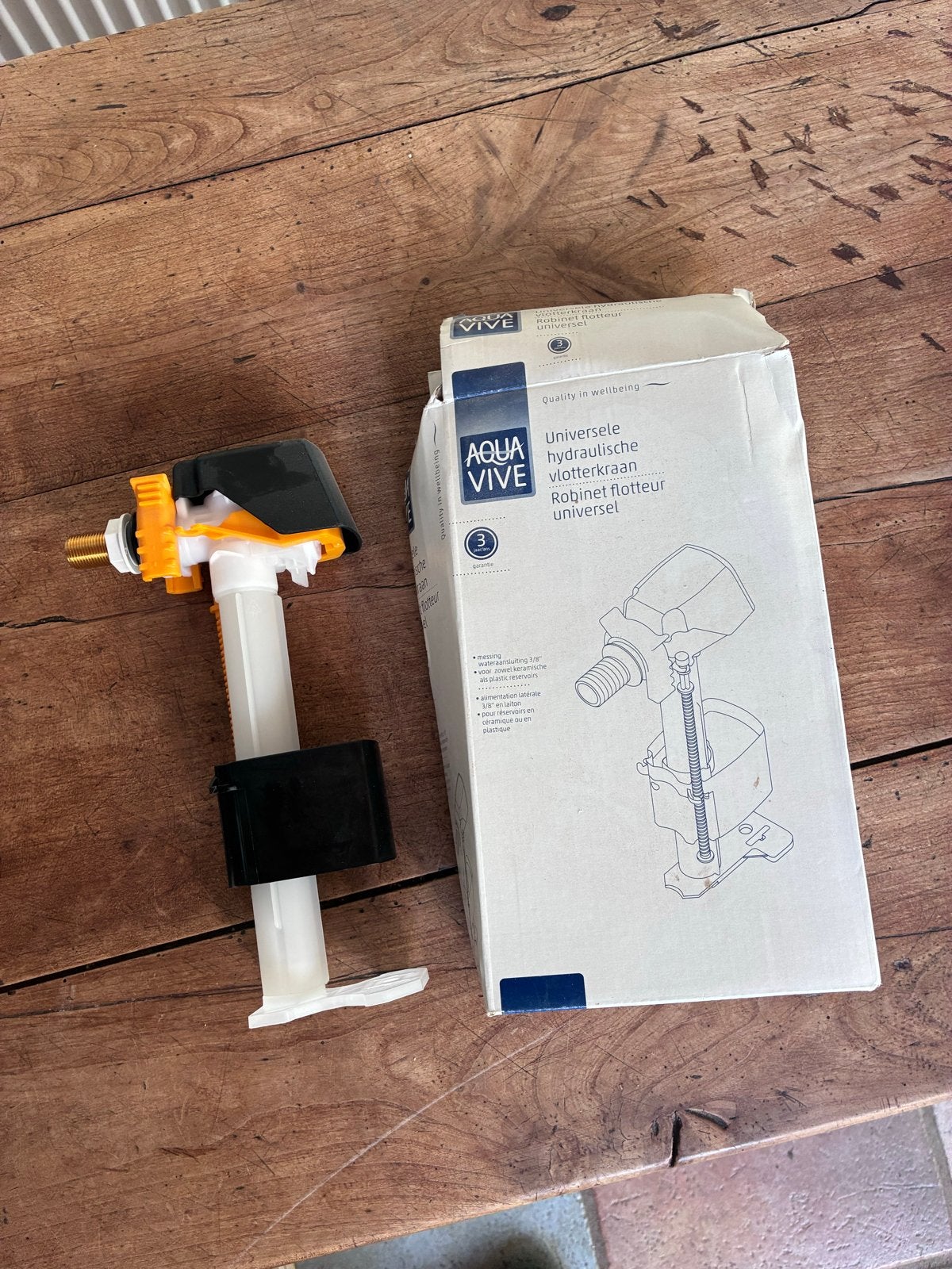 Aqua Vive Universele Hydraulische Vlotterkraan, Ophalen, Nieuw, Kraan