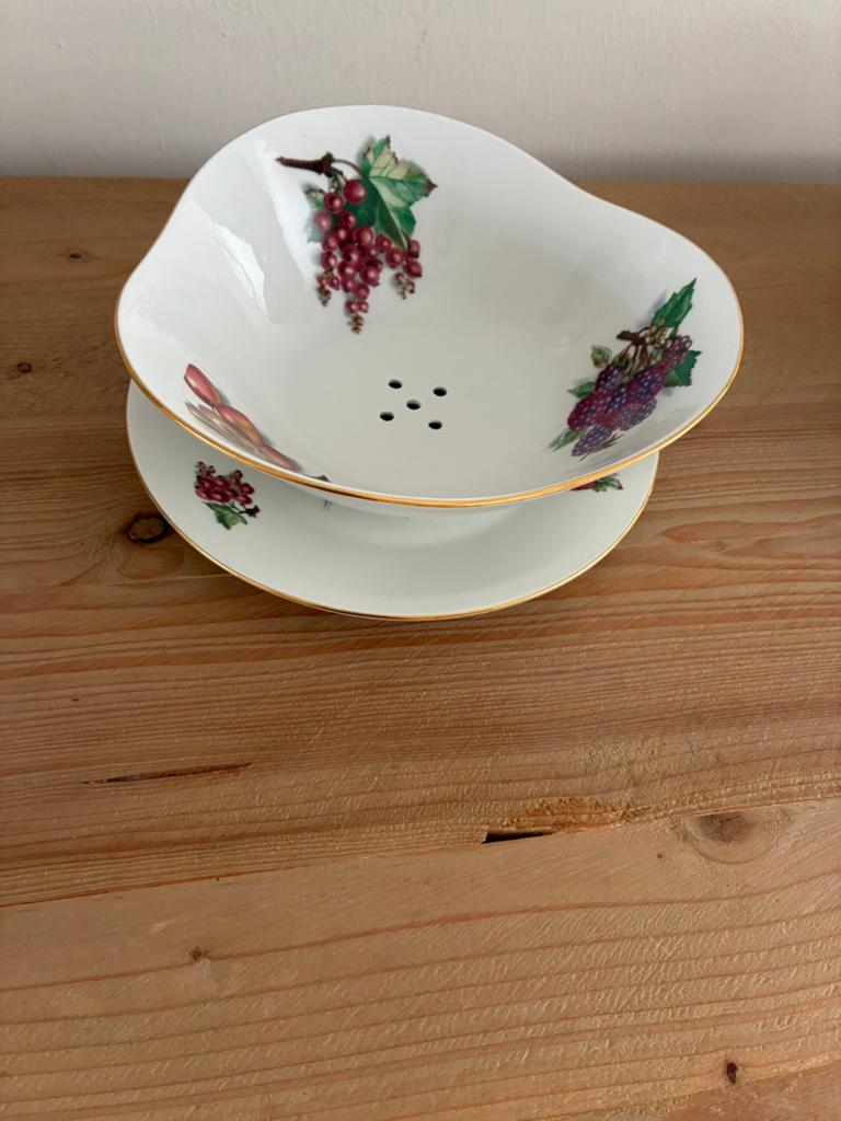 Antieke fruit/uitlekschaal, Antiek en Kunst, Ophalen