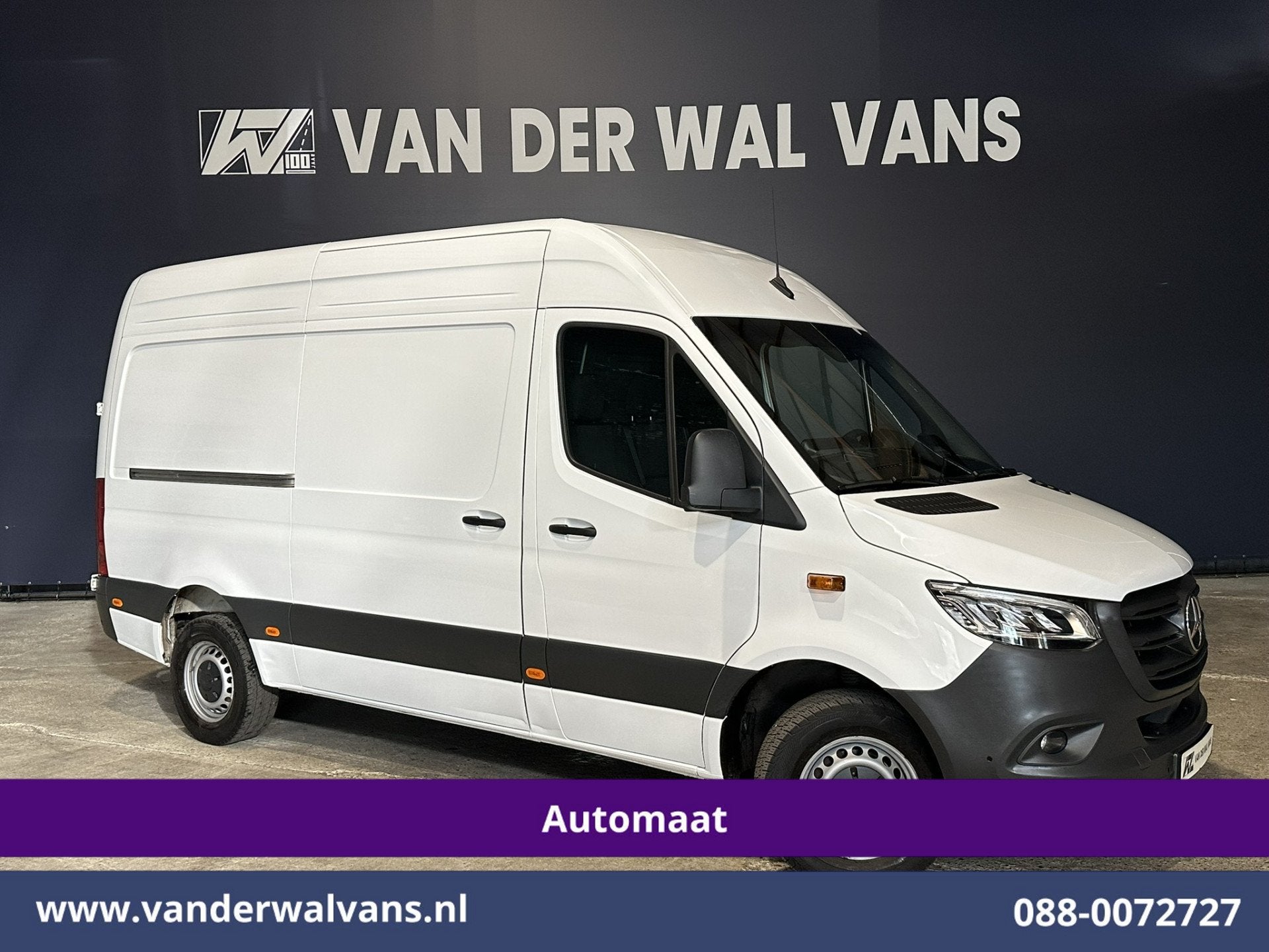 Mercedes-Benz Sprinter 317 CDI 170pk 9G-Tronic Automaat L2H2, Automaat, Gebruikt, 4 cilinders, 2000 kg