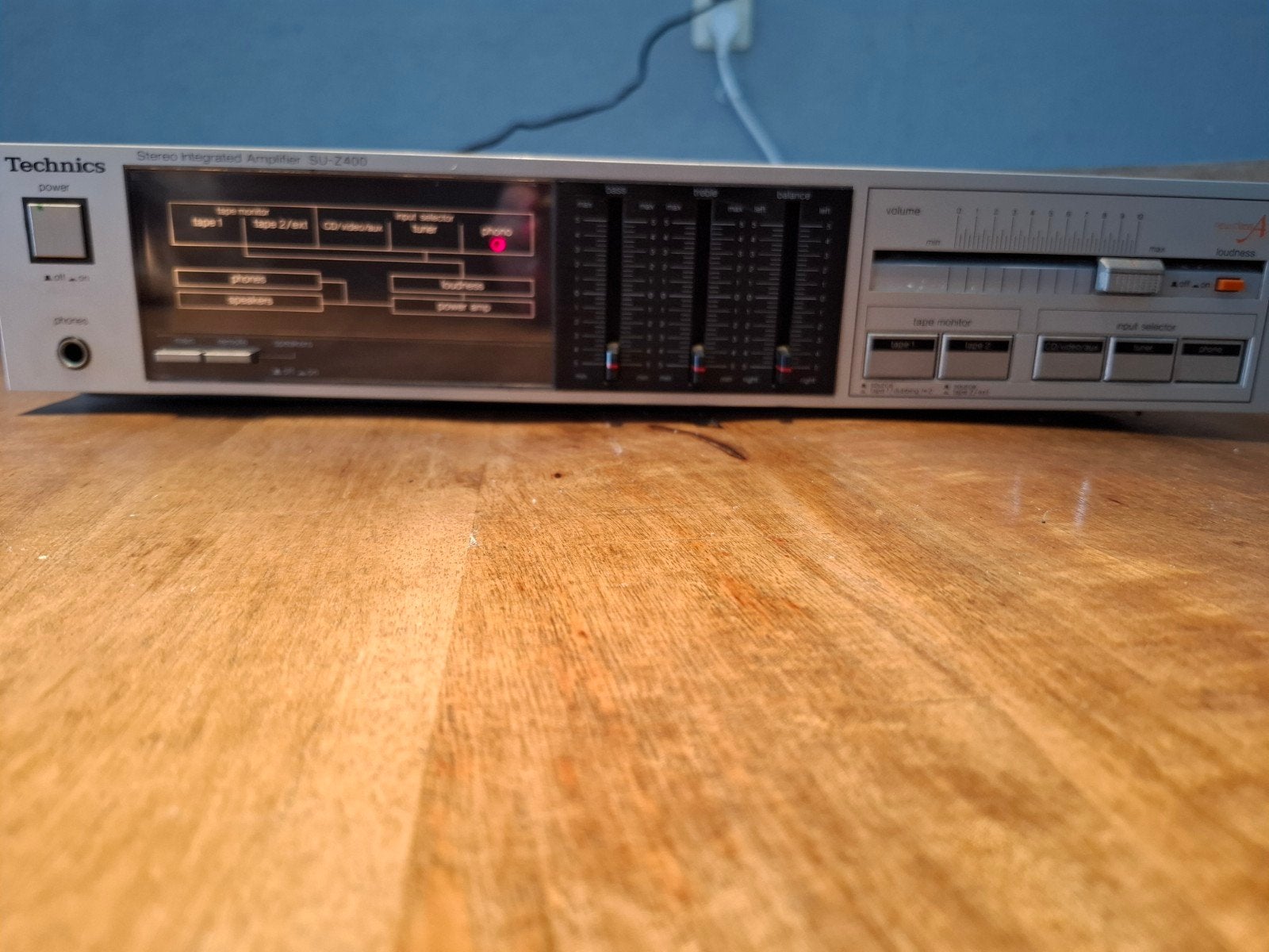 Prachtige Vintage Technics SU-Z400 Versterker, Ophalen