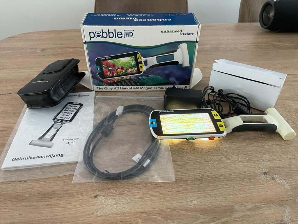 Pebble HD digitaal vergrootglas, Hobby en Vrije tijd, Vergrootglazen, Loepen en Loeplampen, Ophalen of Verzenden, Gebruikt, Vergrootglas of Loep