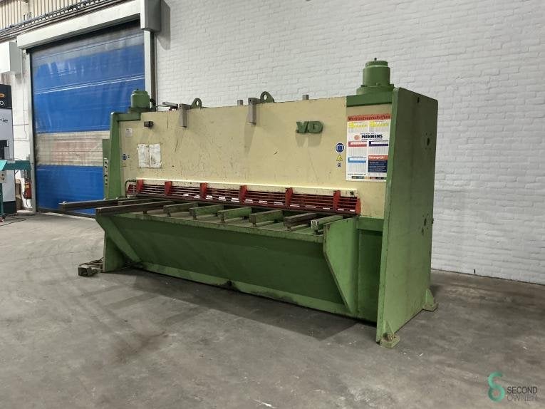 Plaatscharen LVD HSL 3100x16mm 1988, Zakelijke goederen, Machines en Bouw | Metaalbewerking