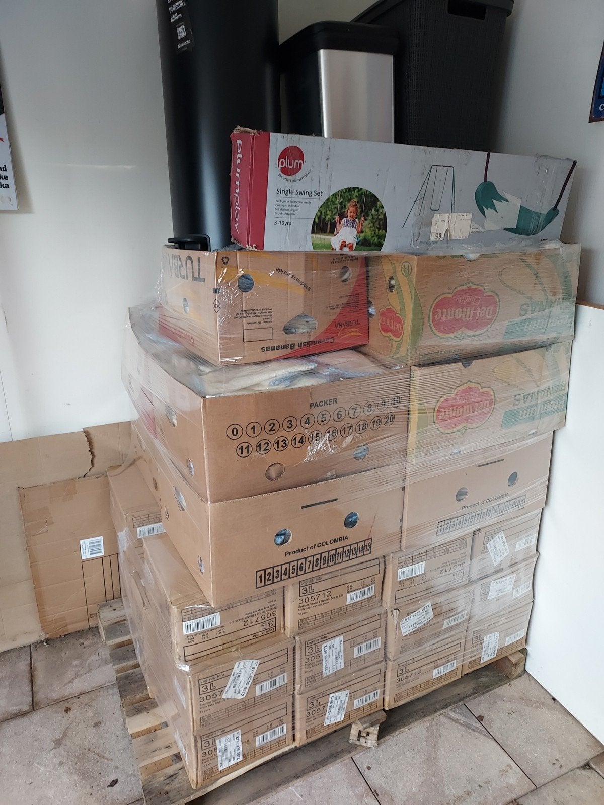 partij handel 3 mix pallets vol, Diversen, Ophalen, Nieuw