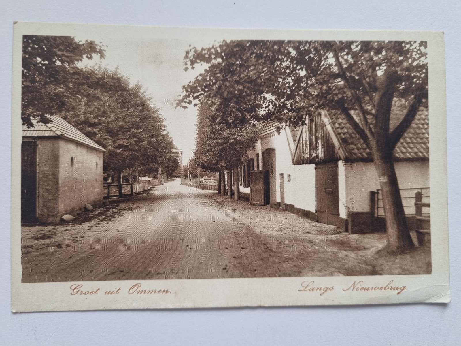 Ommen: Langs Nieuwebrug (voor 1920), Ophalen of Verzenden, Voor 1920, Ongelopen, Overijssel