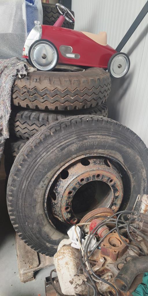 Gebruikte vrachtwagenbanden met velgen, 22.5 inch, Ophalen, Gebruikt, Vrachtwagen, Banden en Velgen