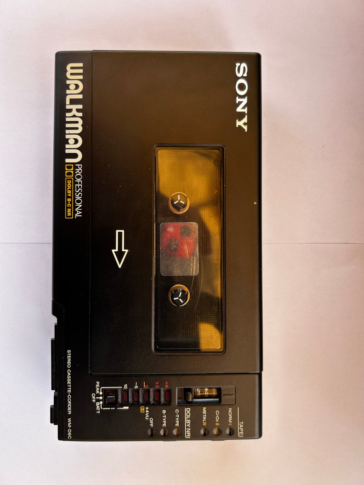 Walkman Sony WM-D6C professional, Ophalen of Verzenden, Walkman