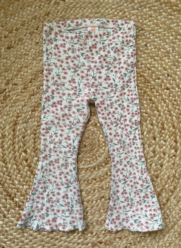 Flared broek HEMA maat 98, Ophalen of Verzenden, Gebruikt, Meisje, Broek