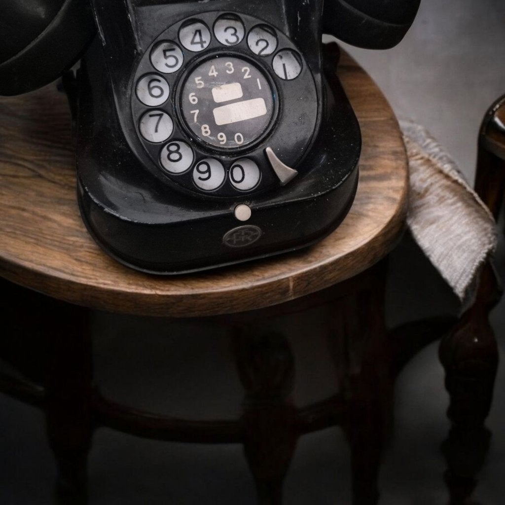 Vintage RTT-56 Belgische keteltelefoon uit 1956, Ophalen of Verzenden