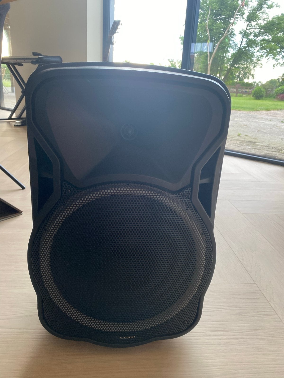 N-GEAR Party Speaker met wielen en microfoon optie, Overige merken, Overige typen, Ophalen of Verzenden, Zo goed als nieuw