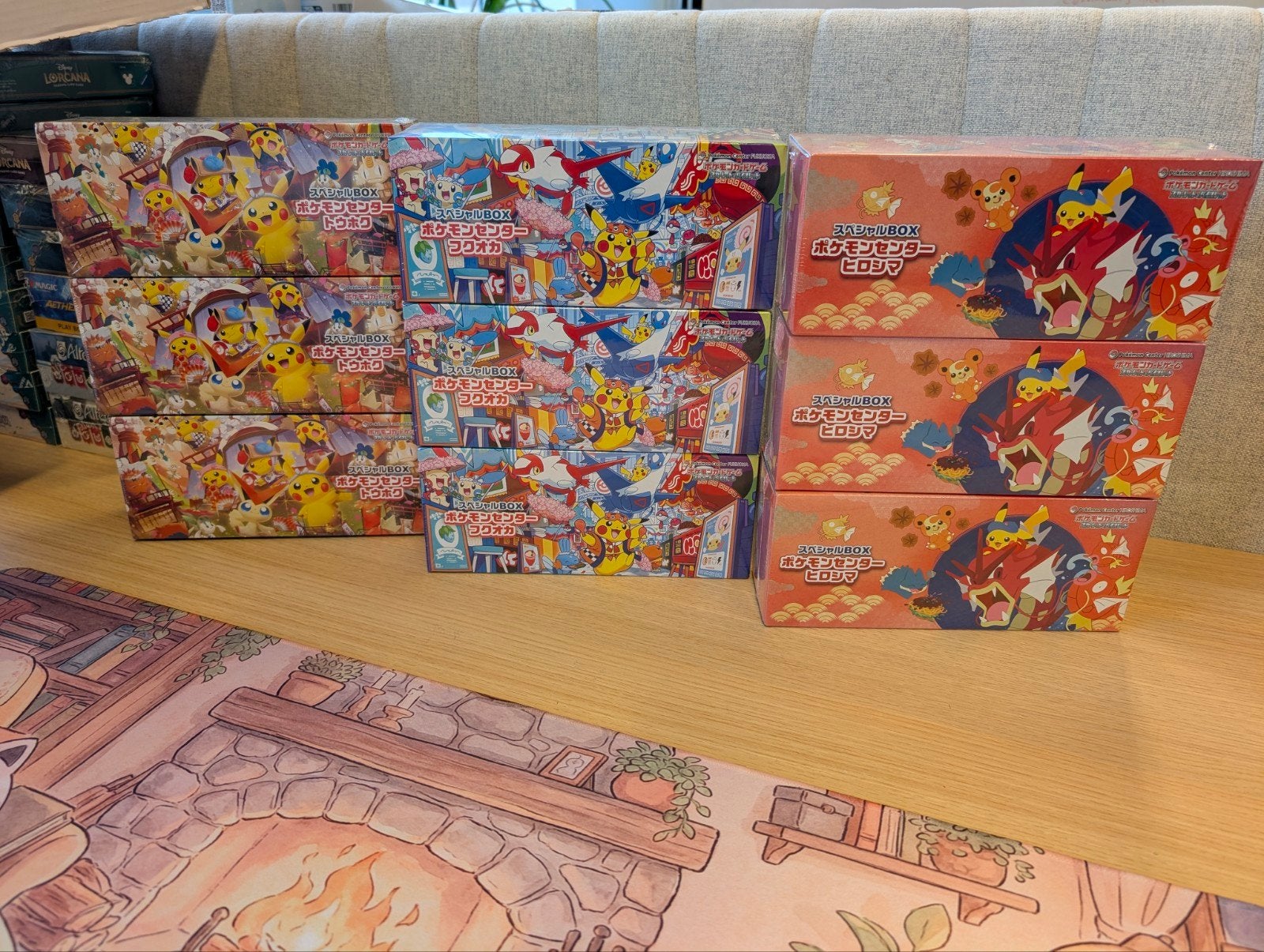 Fukuoka Hiroshima Tohoku Japanse Pokémon Center Boxen, Ophalen of Verzenden, Nieuw, Boosterbox