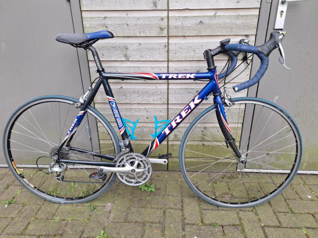 Trek 2300 – US Postal | Shimano 105/Tiagra
| 56 cm framemaat, Fietsen en Brommers, Overige merken, Gebruikt, Aluminium, Ophalen of Verzenden