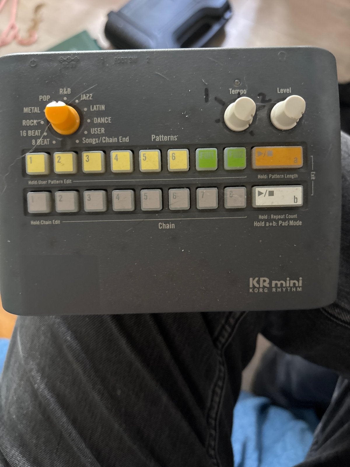 Korg KR mini Rhythm Machine - Compacte Drummachine, Ophalen of Verzenden, Gebruikt, Korg