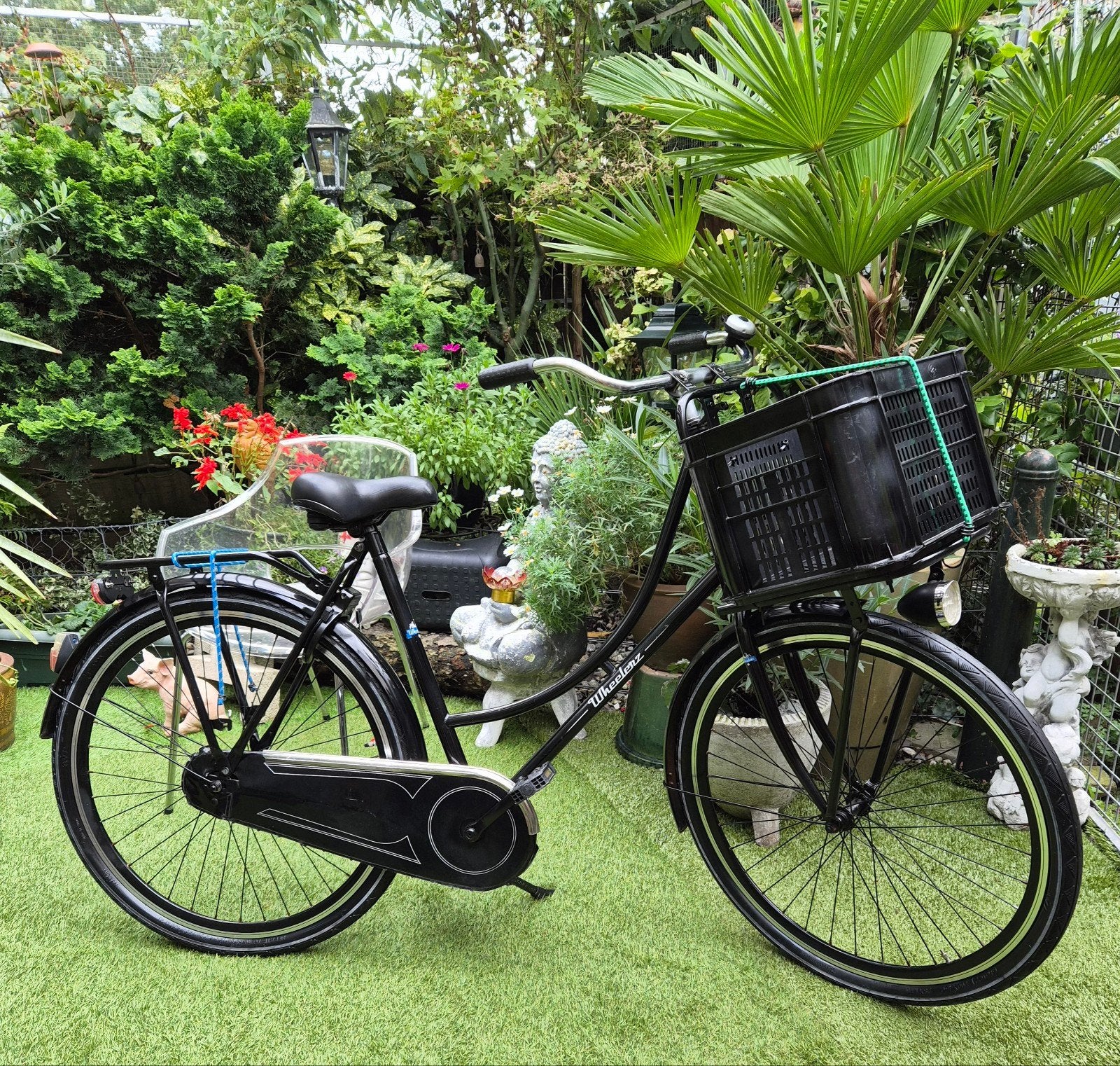 28 inch framemaat 57cm omafiets transportfiets, 56 cm of meer, Ophalen, Gebruikt, Terugtraprem