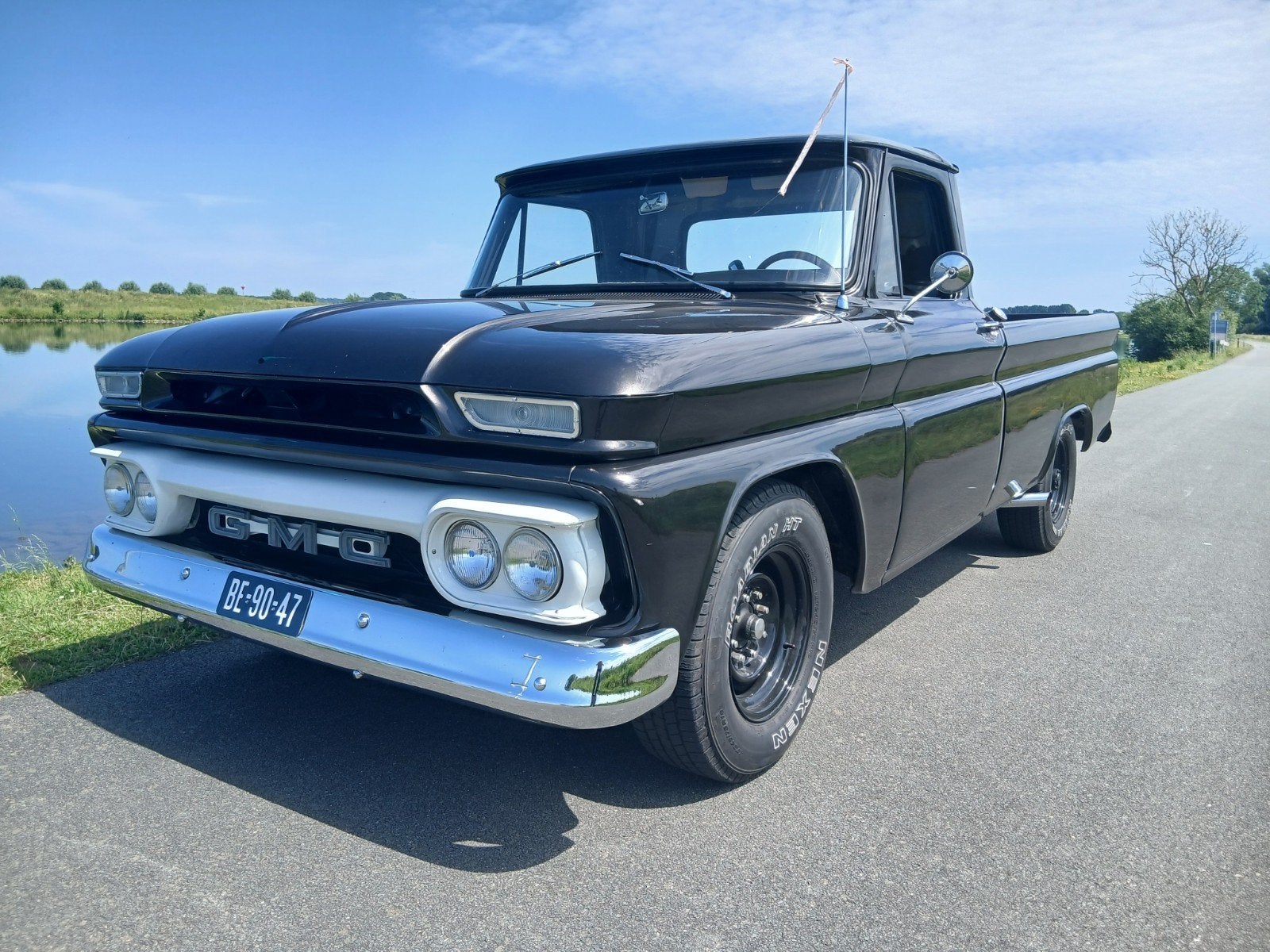 Gmc  pick-up  bj1966 top staat bodyoff rest, Auto's, Bedrijf, Te koop