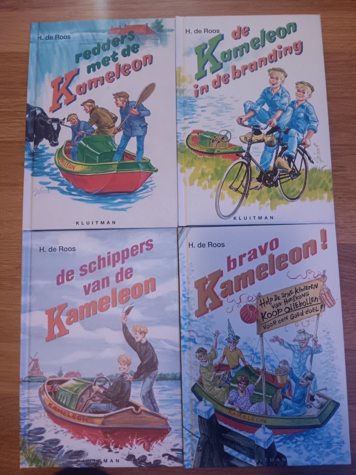 4 Kameleon kinderboeken, Boeken, Ophalen of Verzenden, Zo goed als nieuw