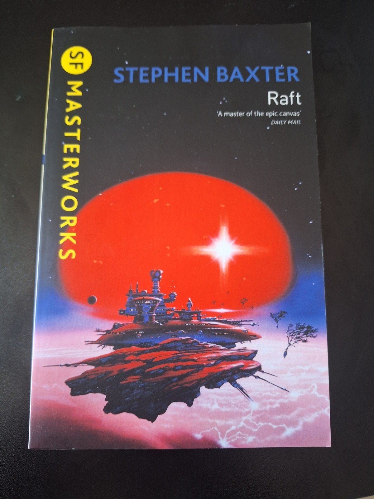 Raft - Stephen Baxter (Engelstalig), Ophalen of Verzenden, Gelezen, Stephen Baxter