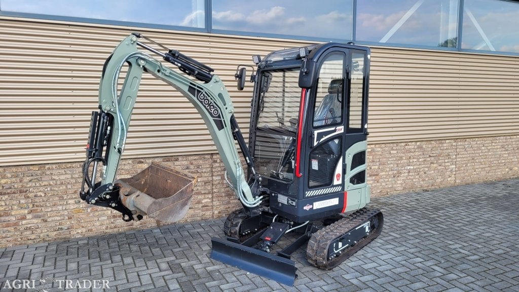 Boleo ZW-20 minigraver  (kubota hitachi takeuchi cat bobcat), Zakelijke goederen, Info@vandijkhouten.nl, Ophalen of Verzenden