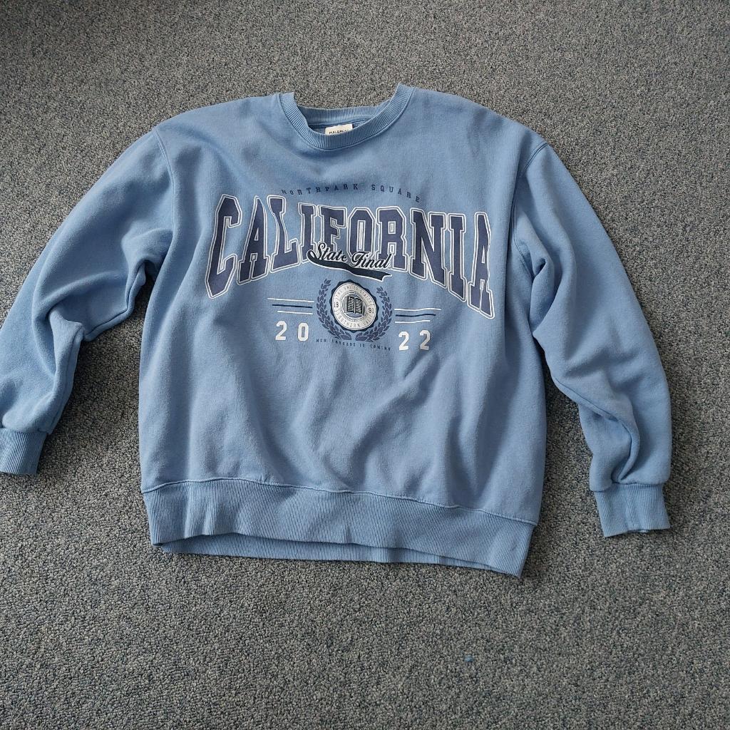 Pull bear sweater maat L Weinig gedragen., Blauw, Maat 42/44 (L), Ophalen of Verzenden, Pull Bear