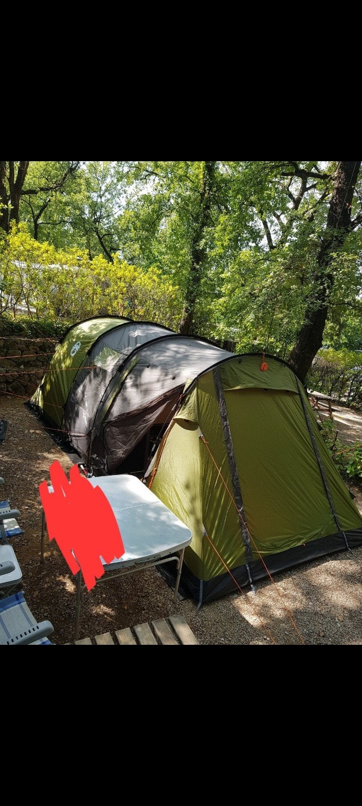 Tent Coleman 4-6 personen, Ophalen, Zo goed als nieuw