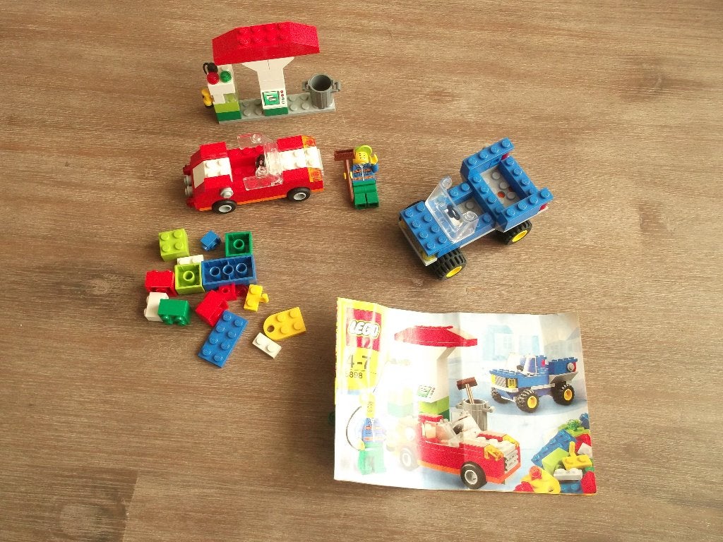 lego creator 5898 cars building set (2010), Gebruikt, Lego, Ophalen of Verzenden, Creator