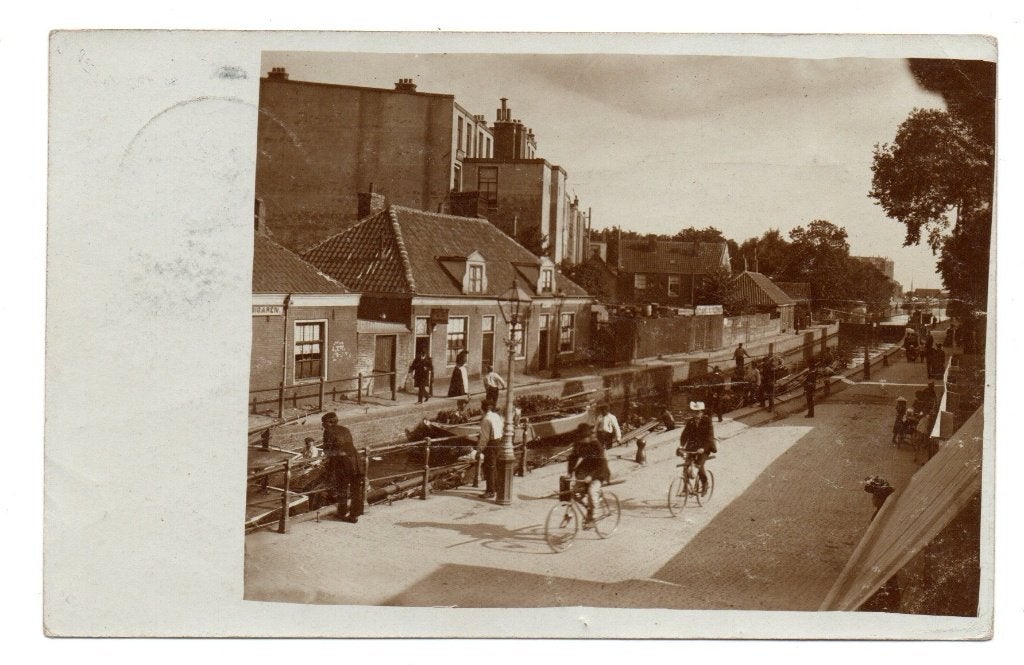 Onbekende Oude Fotokaart  1908, Verzenden, Voor 1920, Gelopen, Noord-Holland