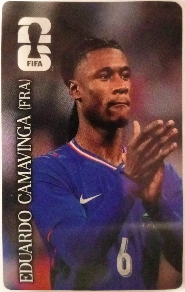 Panini World Cup 2026 Coca Cola Sticker Eduardo Camavinga, Verzamelen, Sportartikelen en Voetbal, Nieuw, Poster, Plaatje of Sticker