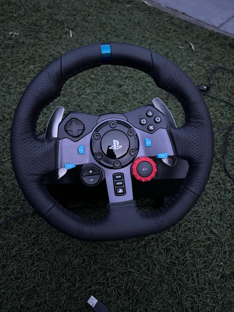 Logitech G29 Driving Force racestuur met pedalen en shifter, Ophalen of Verzenden, Zo goed als nieuw, Stuur of Pedalen, PlayStation 3
