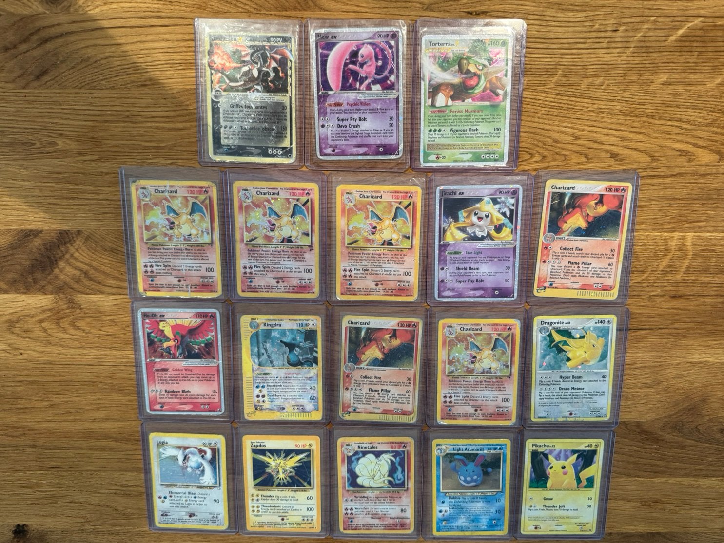 Oude pokemon kaarten, Ophalen of Verzenden, Zo goed als nieuw, Meerdere kaarten