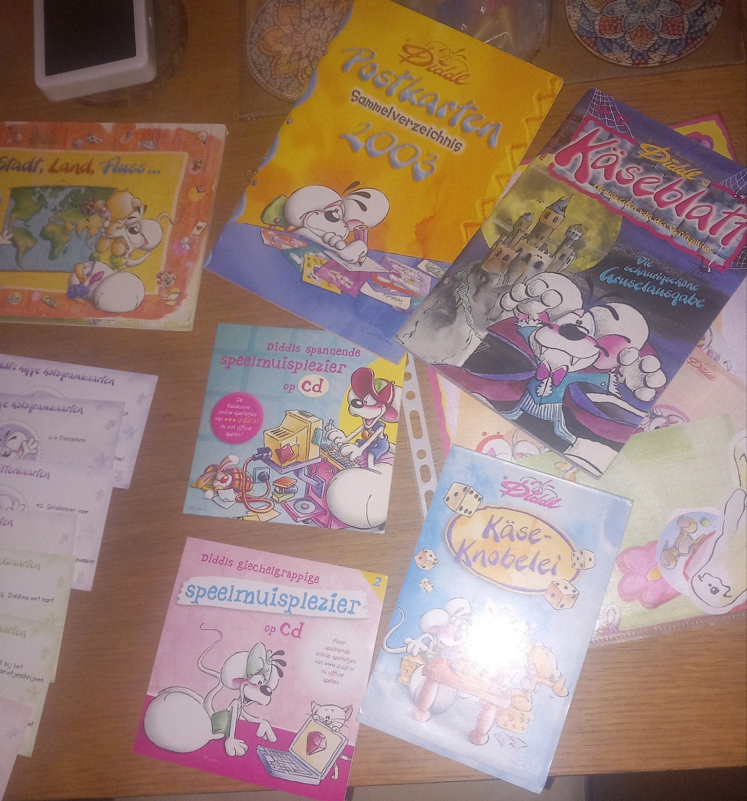 diverse leuke Diddl verzamel object spulletjes, Verzamelen, Diddl, Ophalen of Verzenden, Zo goed als nieuw