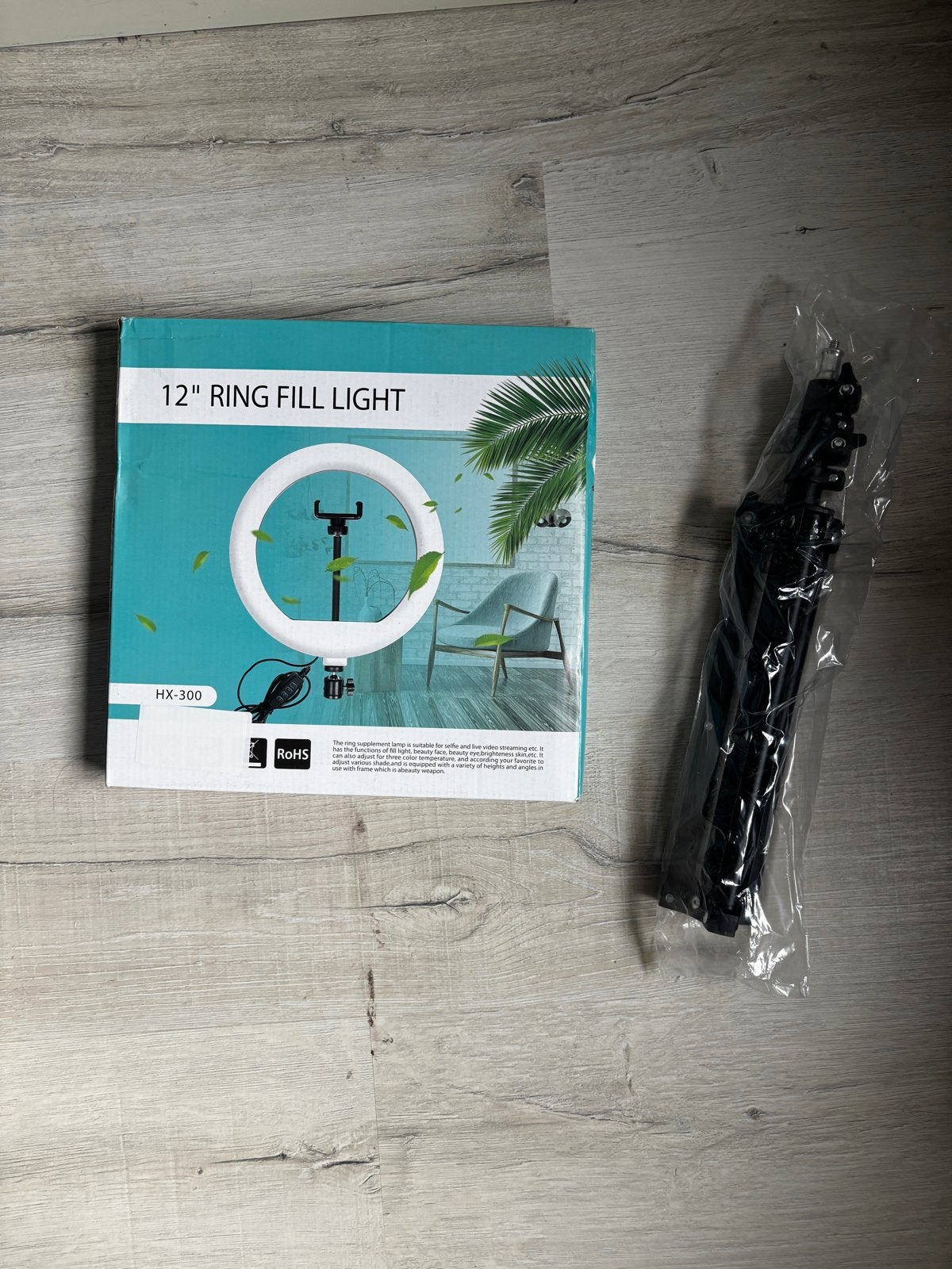 Ringlight met statief, Belichting, Ophalen, Nieuw