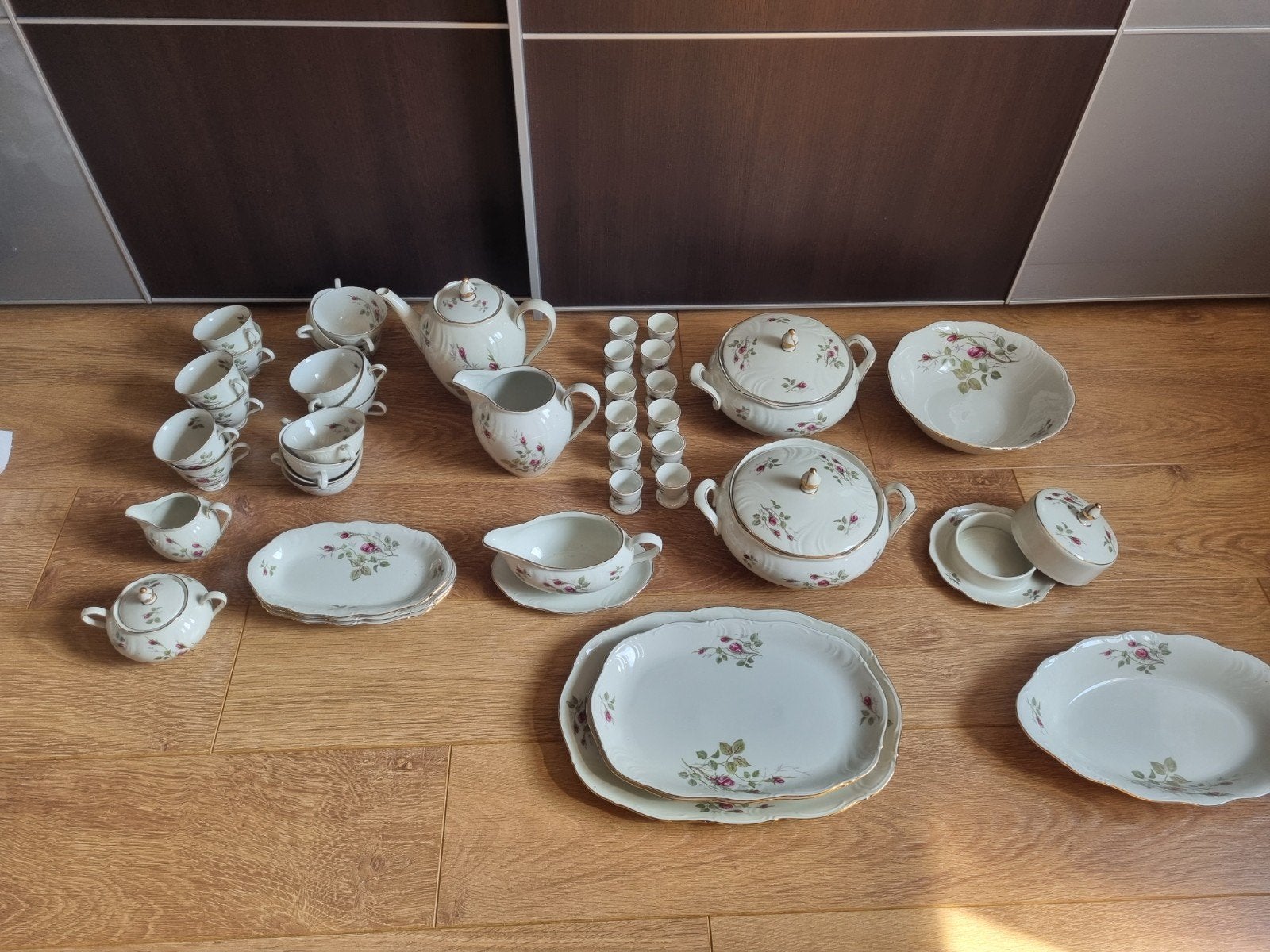 Vintage Winterling Marktleuthen Bavaria Marlene servies, Ophalen, Zo goed als nieuw, Porselein, Vintage