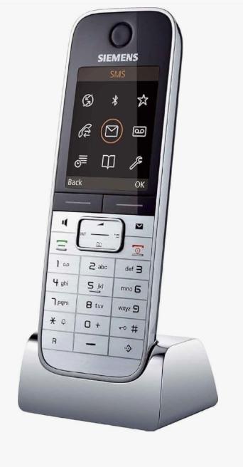 Siemens Gigaset SL78H duo DECT telefoons + basisstation, Ophalen of Verzenden, Zo goed als nieuw, 2 handsets, Stralingsarm