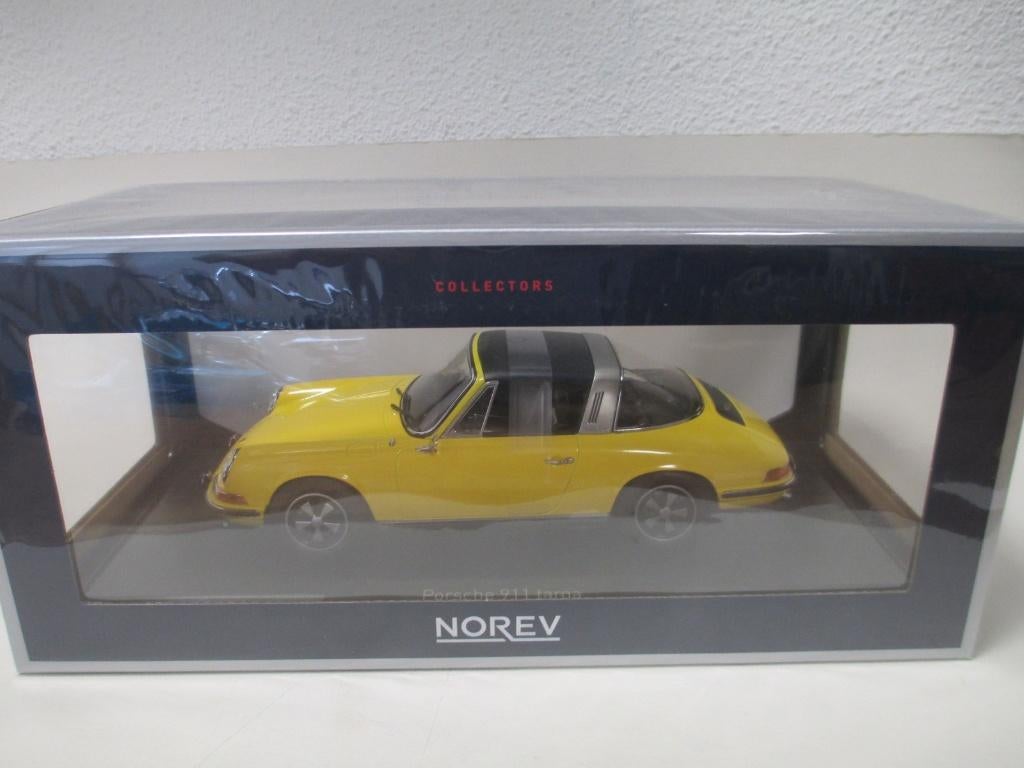 Porsche 911 Targa 1969, Ophalen of Verzenden, Nieuw, Auto, Norev