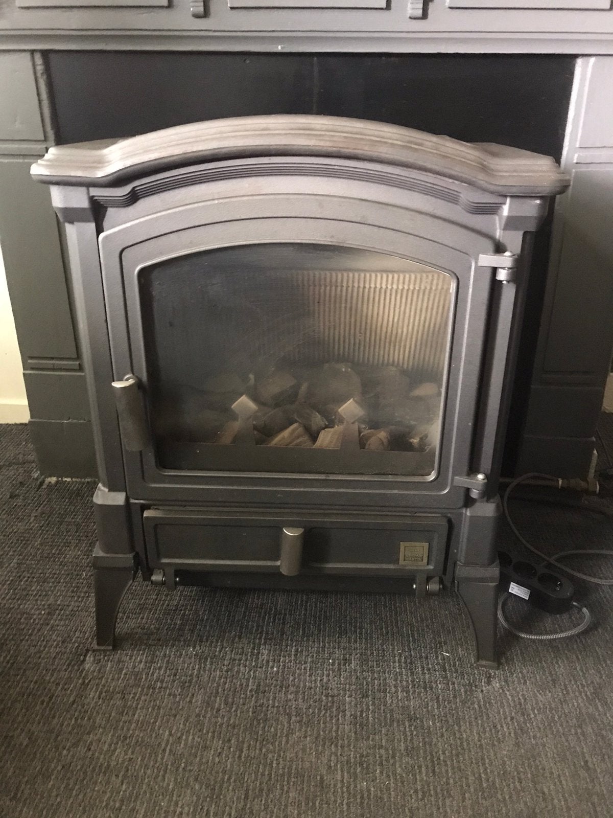 Gietijzeren gaskachel, Huis en Inrichting, Kachels, Ophalen, Gebruikt, Gas, Gaskachel