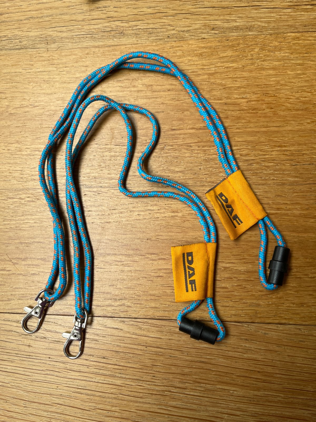 Keycord lanyard Daf 2 stuks, Ophalen of Verzenden, Zo goed als nieuw, Transport