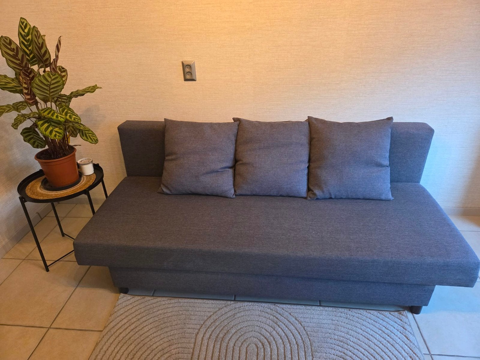IKEA Asarum 3-zits slaapbank - Zeer goede staat, Huis en Inrichting, Slaapkamer | Slaapbanken, Ophalen of Verzenden