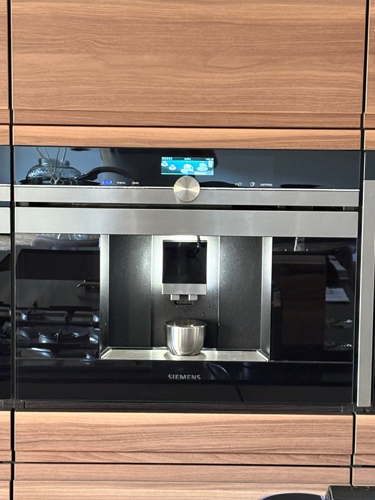 Siemens CT636LES1/05 Inbouw Bonen Koffieautomaat, Witgoed en Apparatuur, Koffiezetapparaten, Ophalen, Gebruikt, 10 kopjes of meer