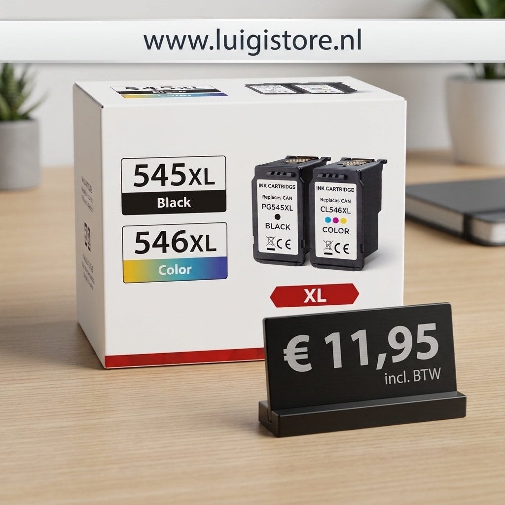 Canon PG-545XL / CL-546XL Inkt Set, Verzenden, Nieuw, Cartridge, Huismerk