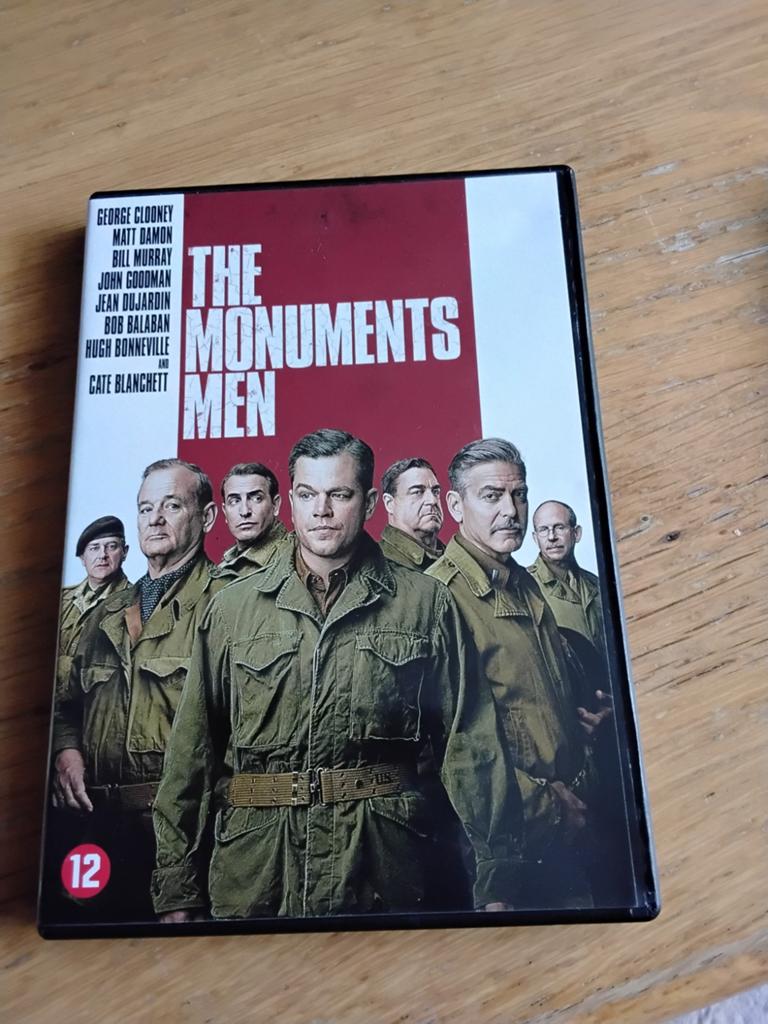 The monuments men, Vanaf 12 jaar, Ophalen, Zo goed als nieuw, Oorlog