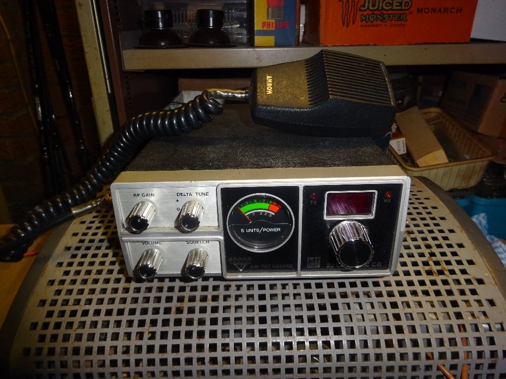 Amroh CB-707 deluxe ., Ophalen of Verzenden, Gebruikt