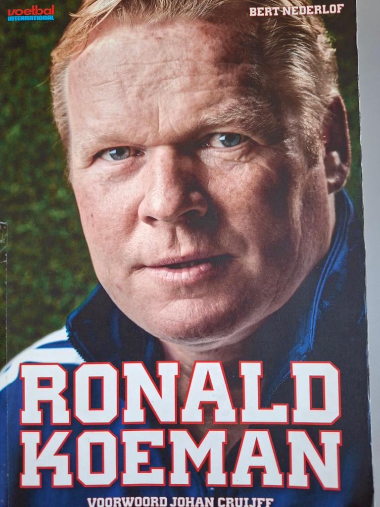 Bert Nederlof - Ronald Koeman, Bert Nederlof, Ophalen of Verzenden, Zo goed als nieuw, Balsport
